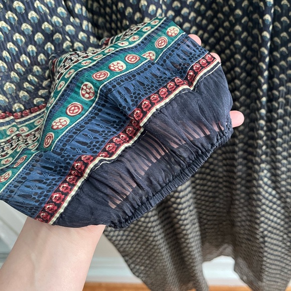 Doen 100% Silk Maxi Dress - Picture 8 of 10